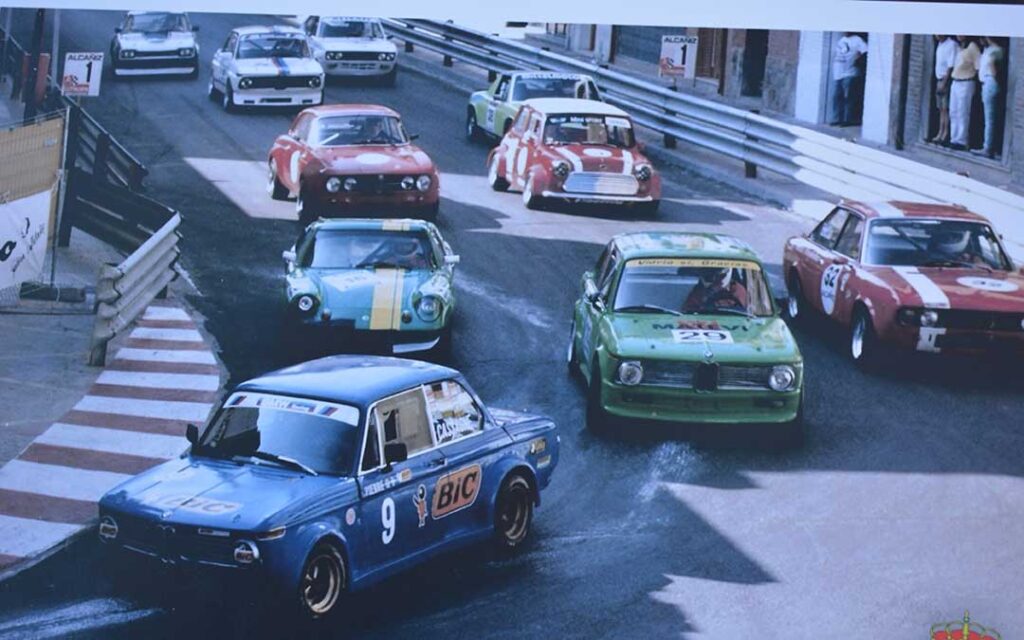 Pierre Cassagne BMW 2002 Tii race car from Alcaniz Spain