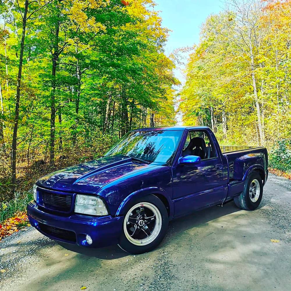 Custom GMC Sonoma with LS3 V8 Engine Swap