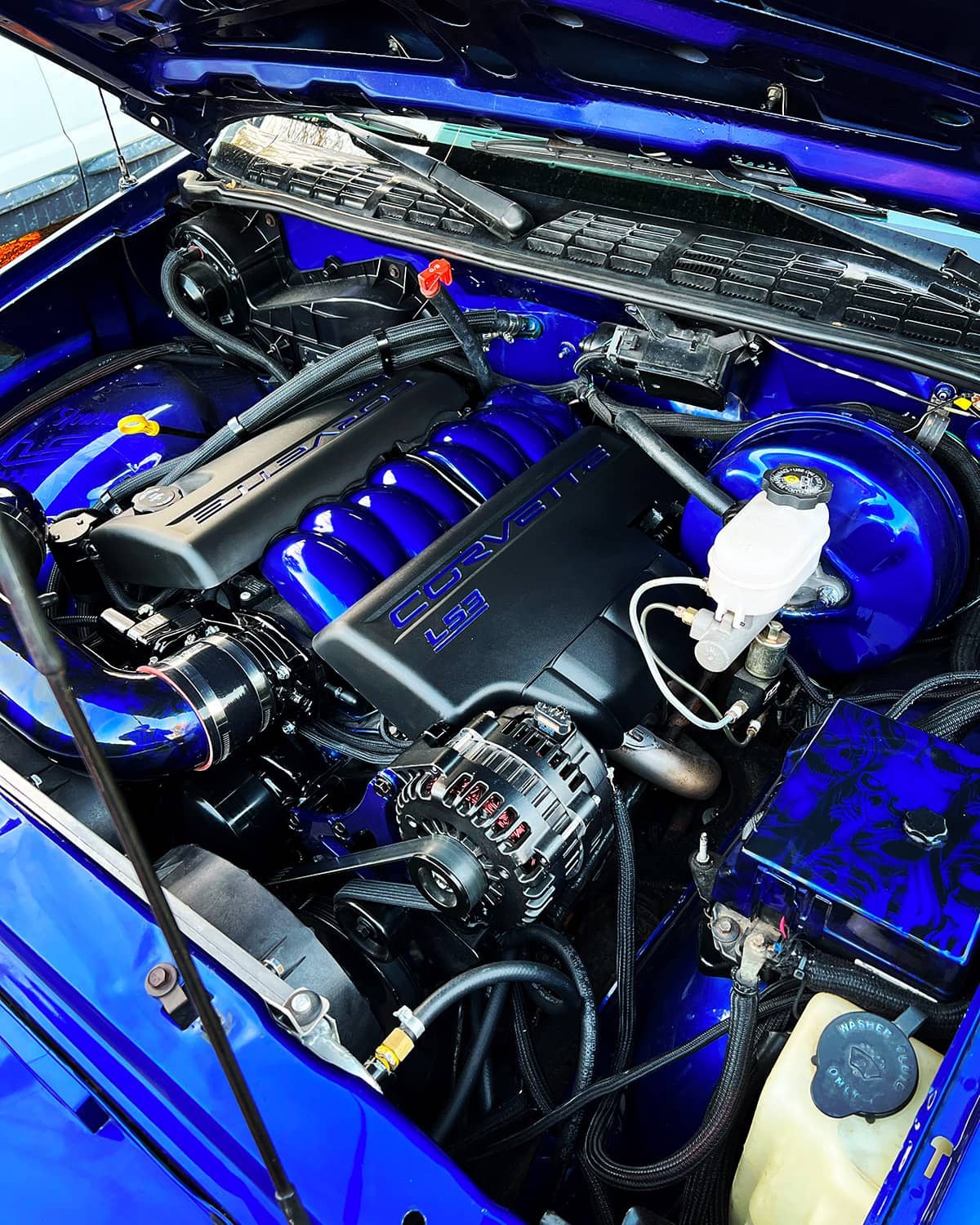 Corvette LS3 V8 engine swap